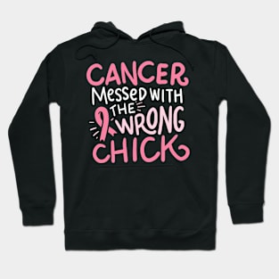 Breast Cancer Survivor Chemo Pink October Ribbon Hoodie